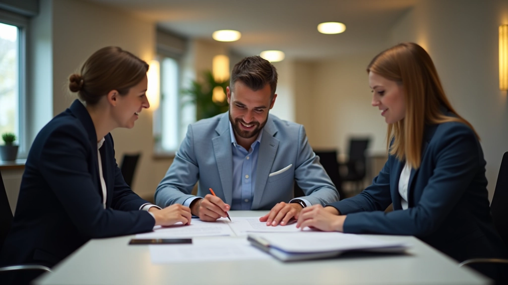 Team von Lieferketten-Experten in modernem Büro bei der Zusammenarbeit